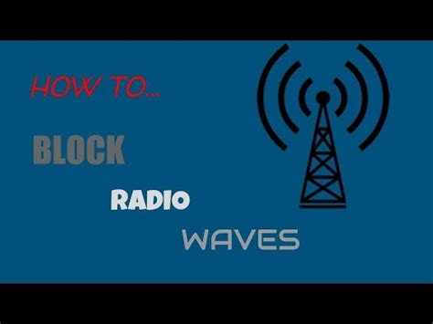 31 de out. . What are the materials that can block or allow radio waves to pass through